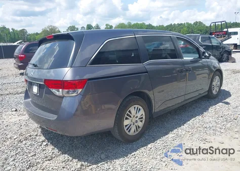 2014 Honda Odyssey Lx from USA, damaged, VIN 5FNRL5H2XEB094964